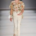 blusa de gasa estampada suelta - tendencia de moda verano 2016