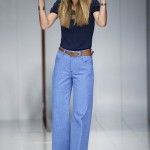 pantalones de jeans tiro alto anchos - tenencias pantalones de jeans