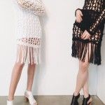 vestidos tejidos a crochet en red verano 2016 – Square jean