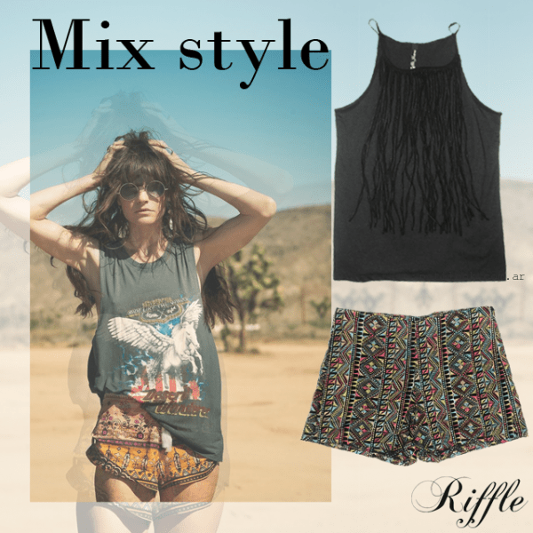 Riffle Jeans - mix estilos primavera verano 2016