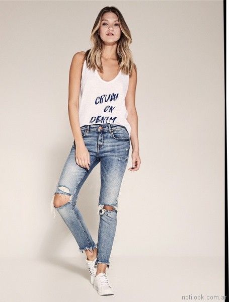 jeans rotos verano Kosiuko | - Moda Argentina