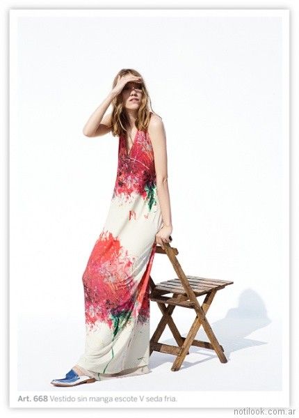 vestido blanco estampado informal Exordio verano | Notilook - Moda Argentina