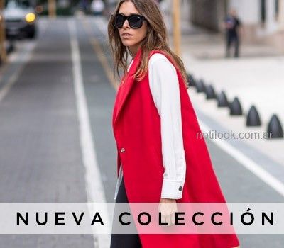 chaleco ejecutivo mujer rojo Activity otoño invierno 2019 – Notilook – Moda  Argentina