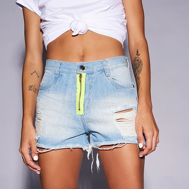 short con roturas Nahana Jeans verano 2020