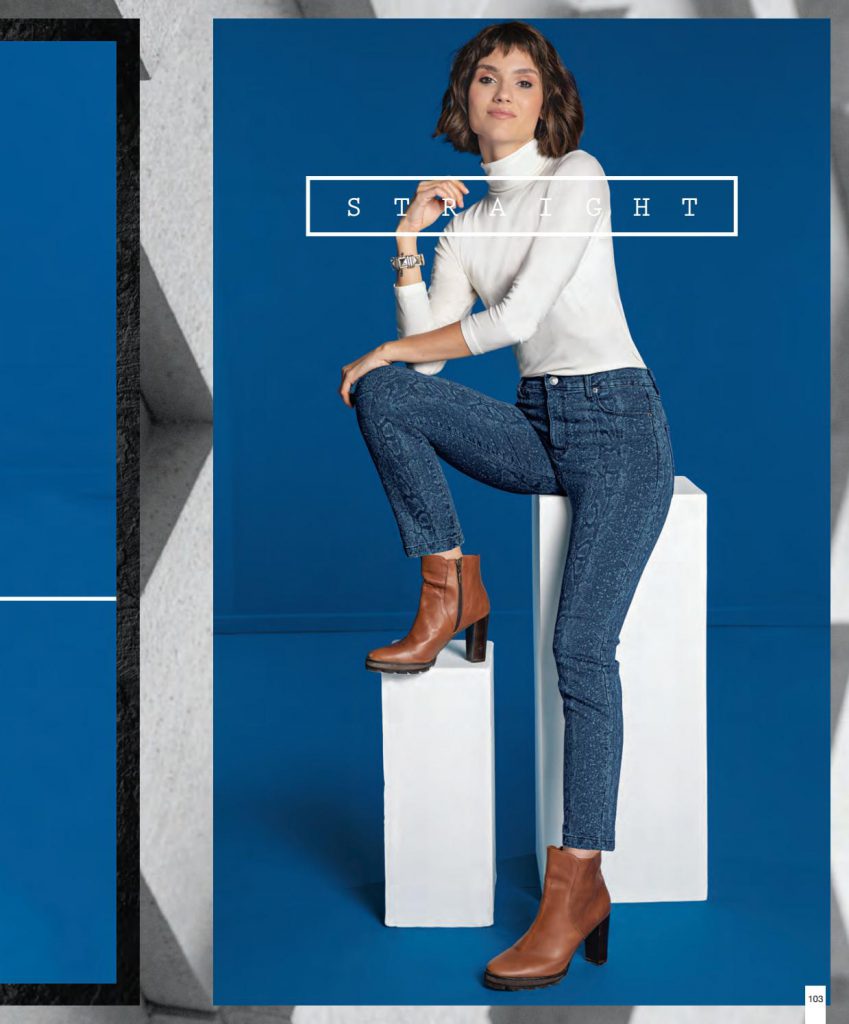 jeans mujer martina di trento otoño invierno 2020