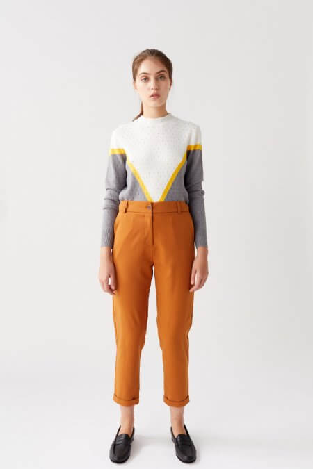 sweater con figuras geometricas nare otoño invierno 2020
