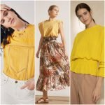 como combinar remeras y blusas amarillas 2021