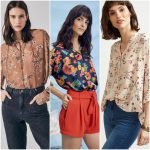 Blusas y camisas estampadas verano 2021 Argentina