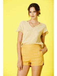 Short y musculosa para senoras verano 2022 Brasco