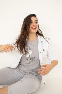 campera gabardina blanca verano 2022 Yagmour