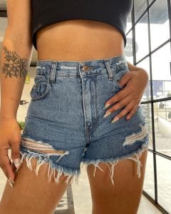 short jeans clasico verano 2022 Las Locas