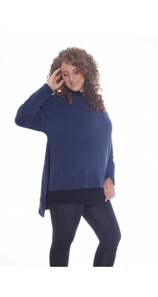 sweater largo talles grandes mujer invierno 2022 Lecol
