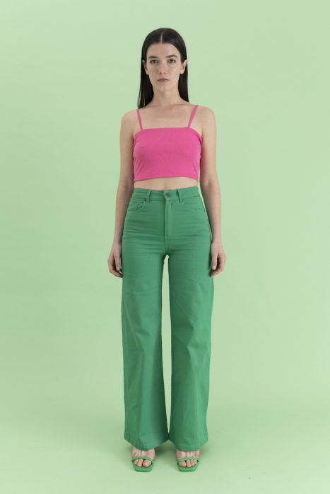 pantalon gabardina recto colores bora jeans verano 2023