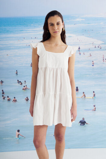 vestido blanco casual nare verano 2023