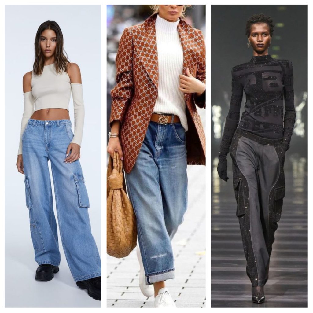 Jeans y pantalones anchos invierno 2023 Argentina