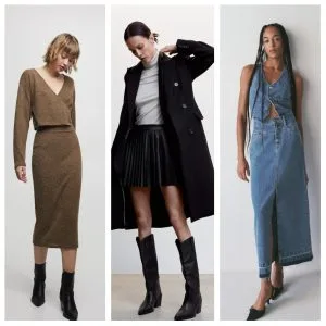 Faldas invierno 2023 MOda Argentina