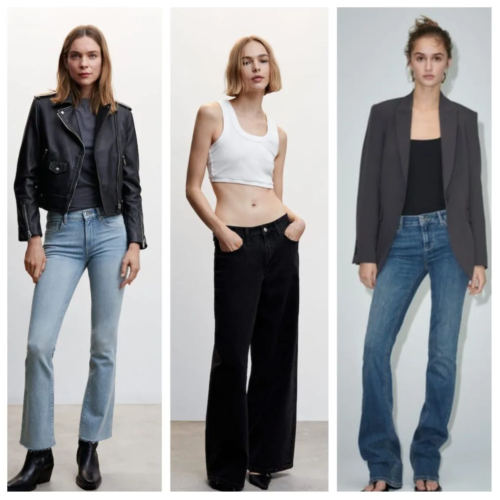 Jeans tiro bajo Moda argentina invierno 2023