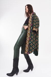 panatlon cuero verde con kimono rapsodia invierno 2023