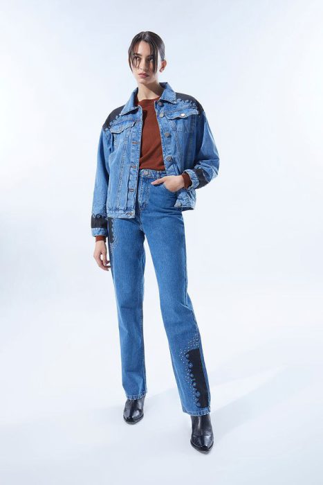 jeans bordado Ginebra invierno 2023