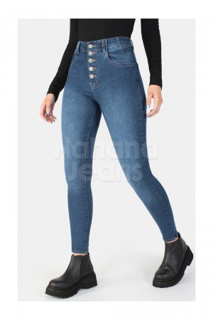 pantalon con botones nahana jeans invierno 2023