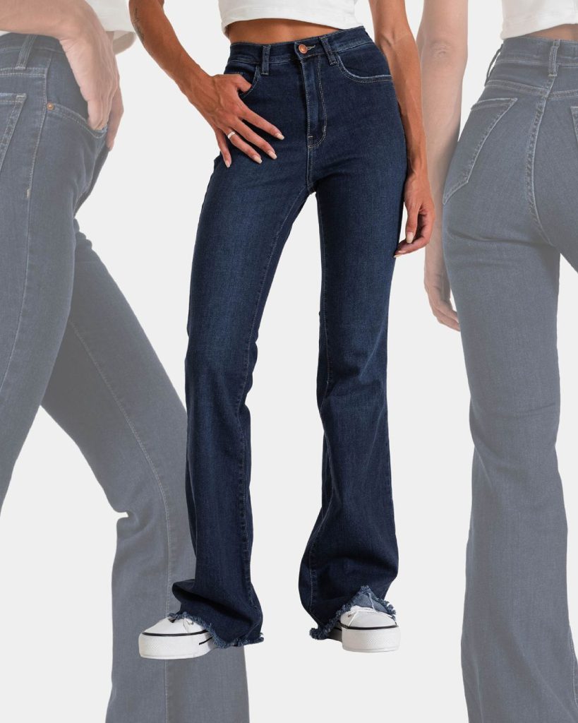 pantalones moda riffle jeans mujer invierno 2023