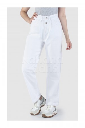 recto blanco nahana jeans invierno 2023