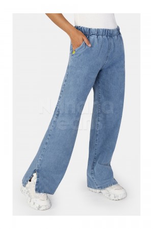 wide leg con tajo nahana jeans invierno 2023