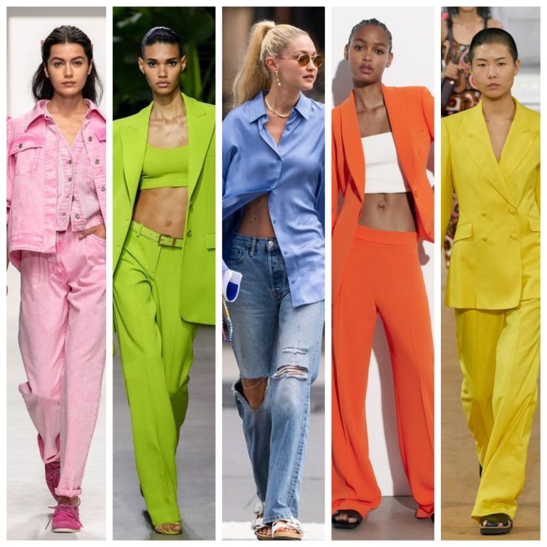 Colores de moda primavera verano 2024 Argentina Notilook Moda