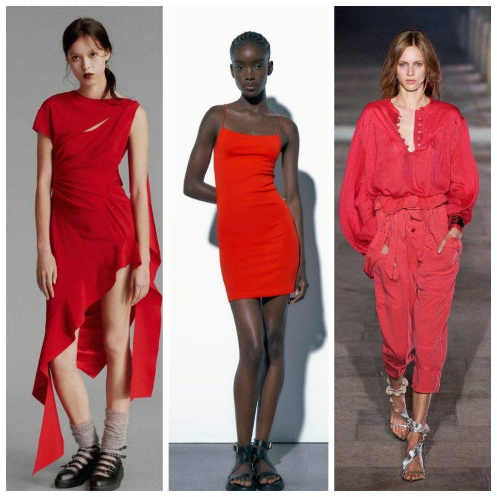 rojos Colores de moda verano 2024 Argentina