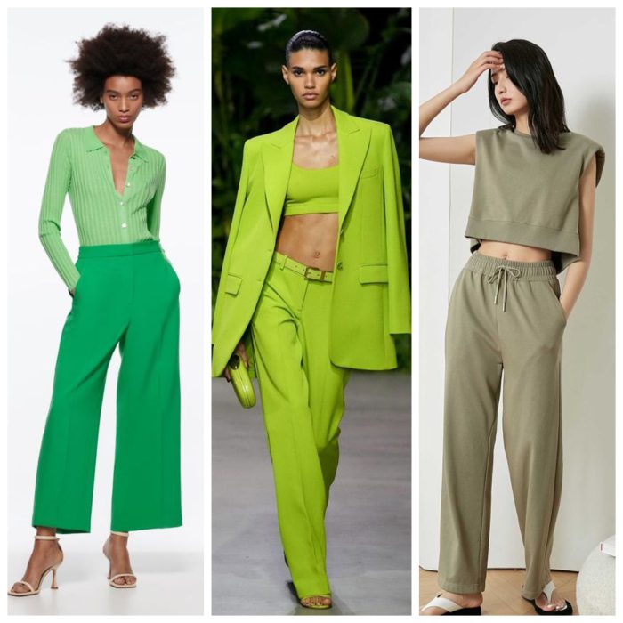 verdes Colores de moda verano 2024 Argentina Notilook Moda Argentina