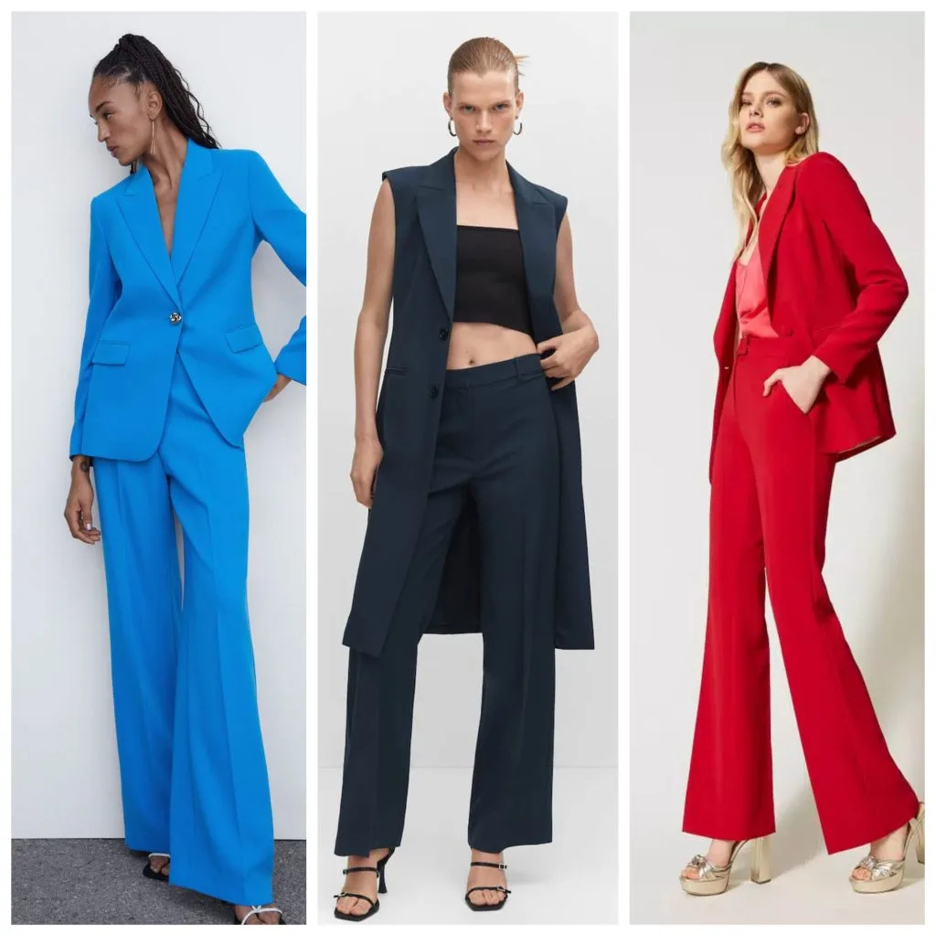 Acampanados Pantalones de vestir mujer verano 2024