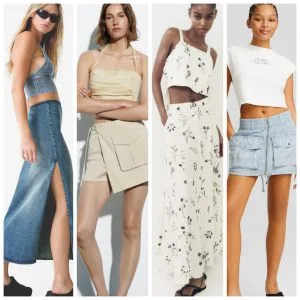 Faldas de moda 2024 Argentina