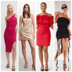 Vestidos para noche de Fiesta verano 2024 Moda Argentina