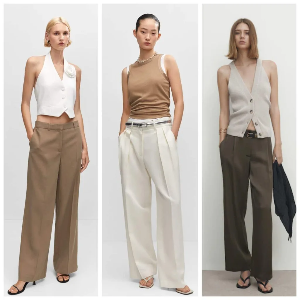 a la cadera Pantalones de vestir mujer verano 2024