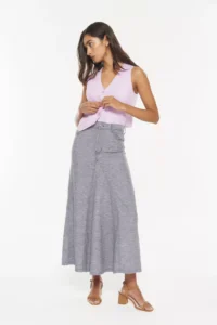 falda larga senora verano 2024 Carmela Achaval