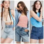 Outfits con short de jeans verano 2026 Looks en short para mujer verano 2024