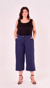pantalones talles especiales mujer mamy blue verano 2024