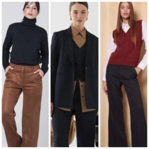 Looks para ir a tranajar en otoño invierno