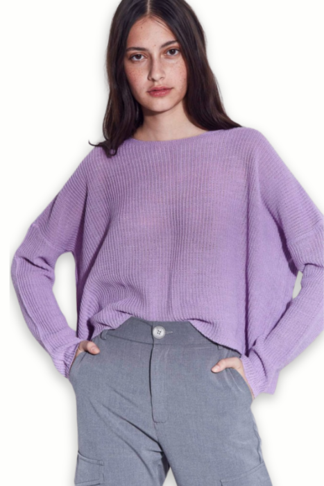 sweater lila invierno 2024 Blend