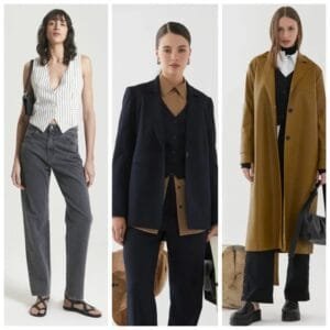 Looks con chaleco sastrero para mujer