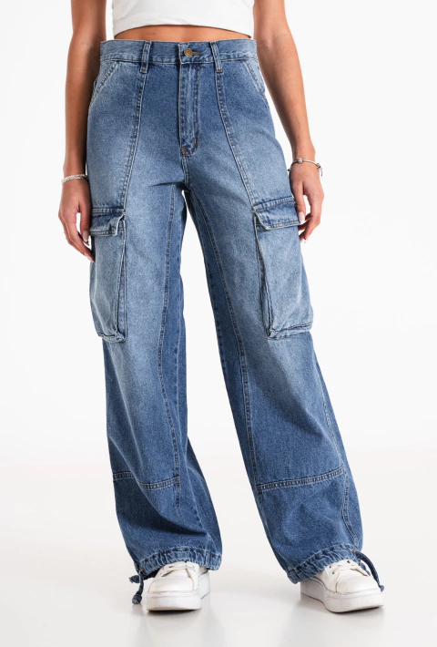 jean cargo invierno 2024 Riffle jeans