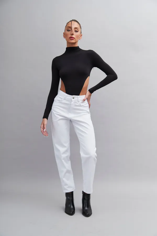 jeans blancos invierno 2024 MINE JEANS