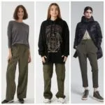Outfit de invierno con pantalón verde militar 2025 Como combinar pantalon verde militar para invierno
