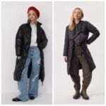 Outfit con camperas largas invierno 2024