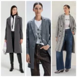 Outfits con tapado gris para invierno