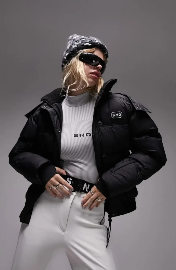 Outfit para skiar en invierno