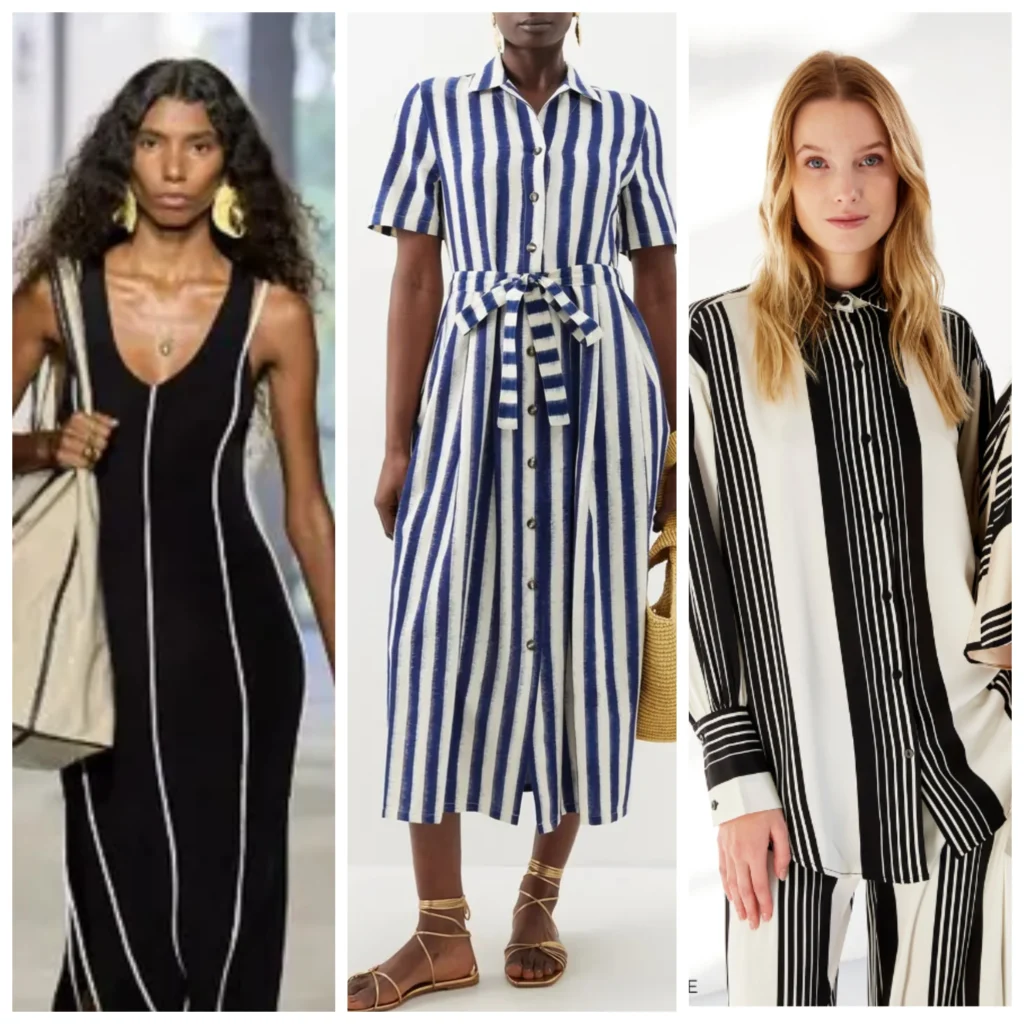 Rayas Estampas de moda verano 2025 Argentina