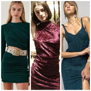 Vestidos de noche de fiesta invierno 2024