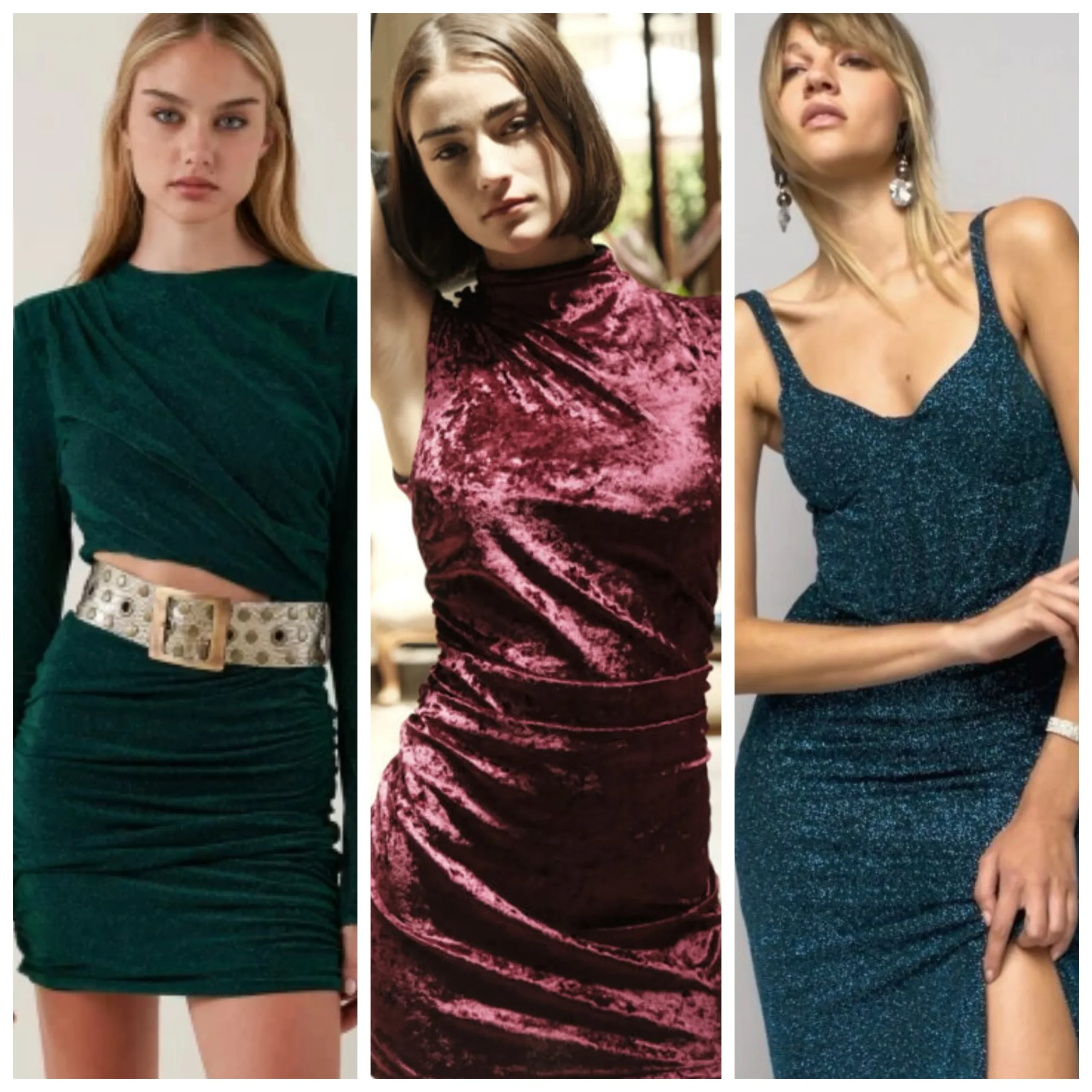 Vestidos de noche de fiesta invierno 2024