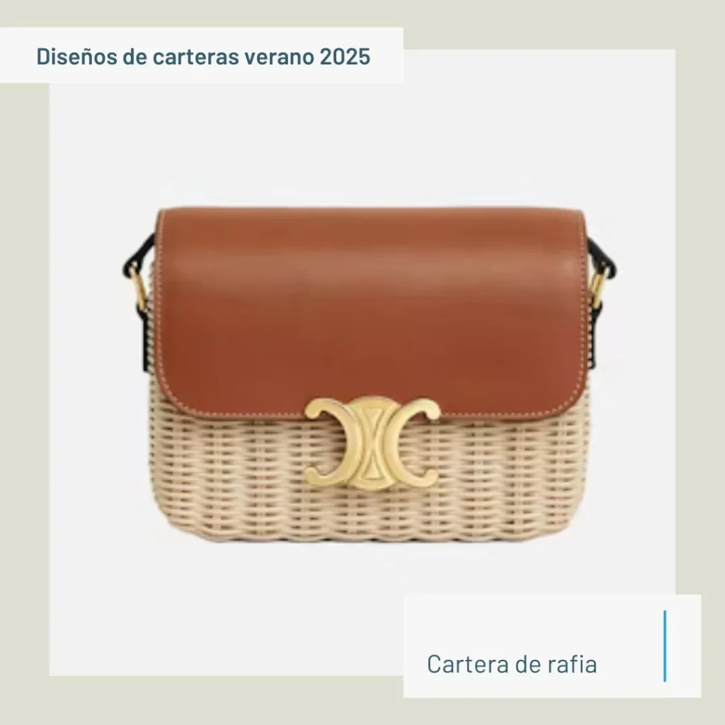 Carteras de rafia Tendencias verano 2025 Argentina